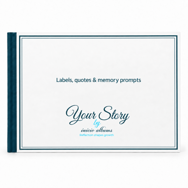Labels, Quotes and Memory Prompts - Guided Reflections 1 Product image Labels Quotes and Memory Prompts Capture your story with our quality handmade albums and online co-creation sessions