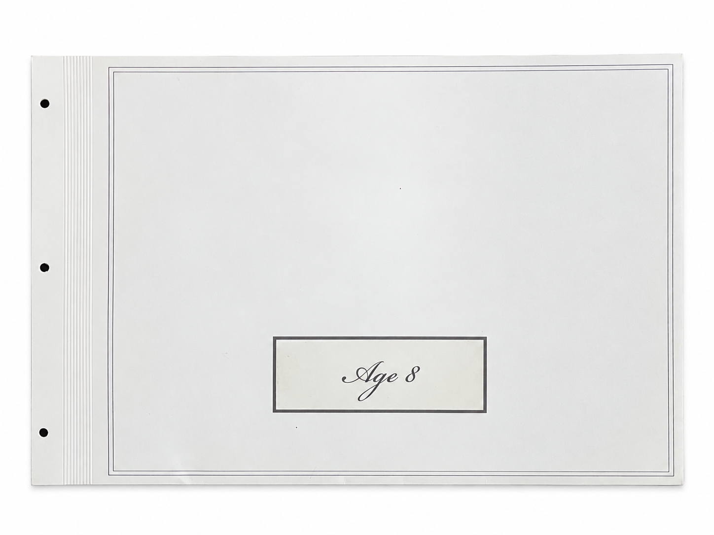 white sleeve age 8 Capture your story with our quality handmade albums and online co-creation sessions